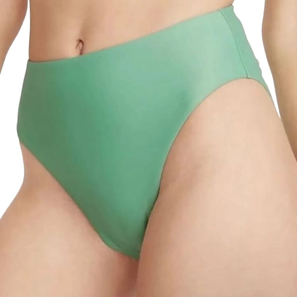 J Crew High Rise Mint Green Bikini Bottom Sz XXS NWT